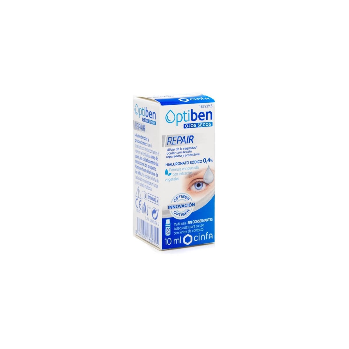 optiben ojos secos repair 10 ml