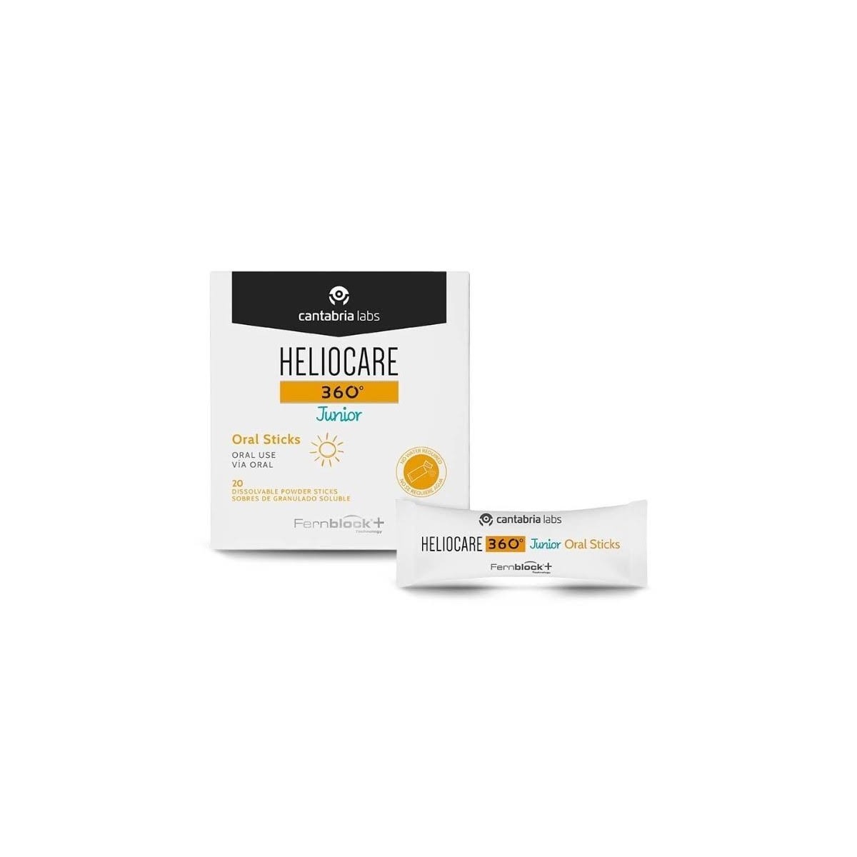 heliocare 360 junior oral 20 sticks