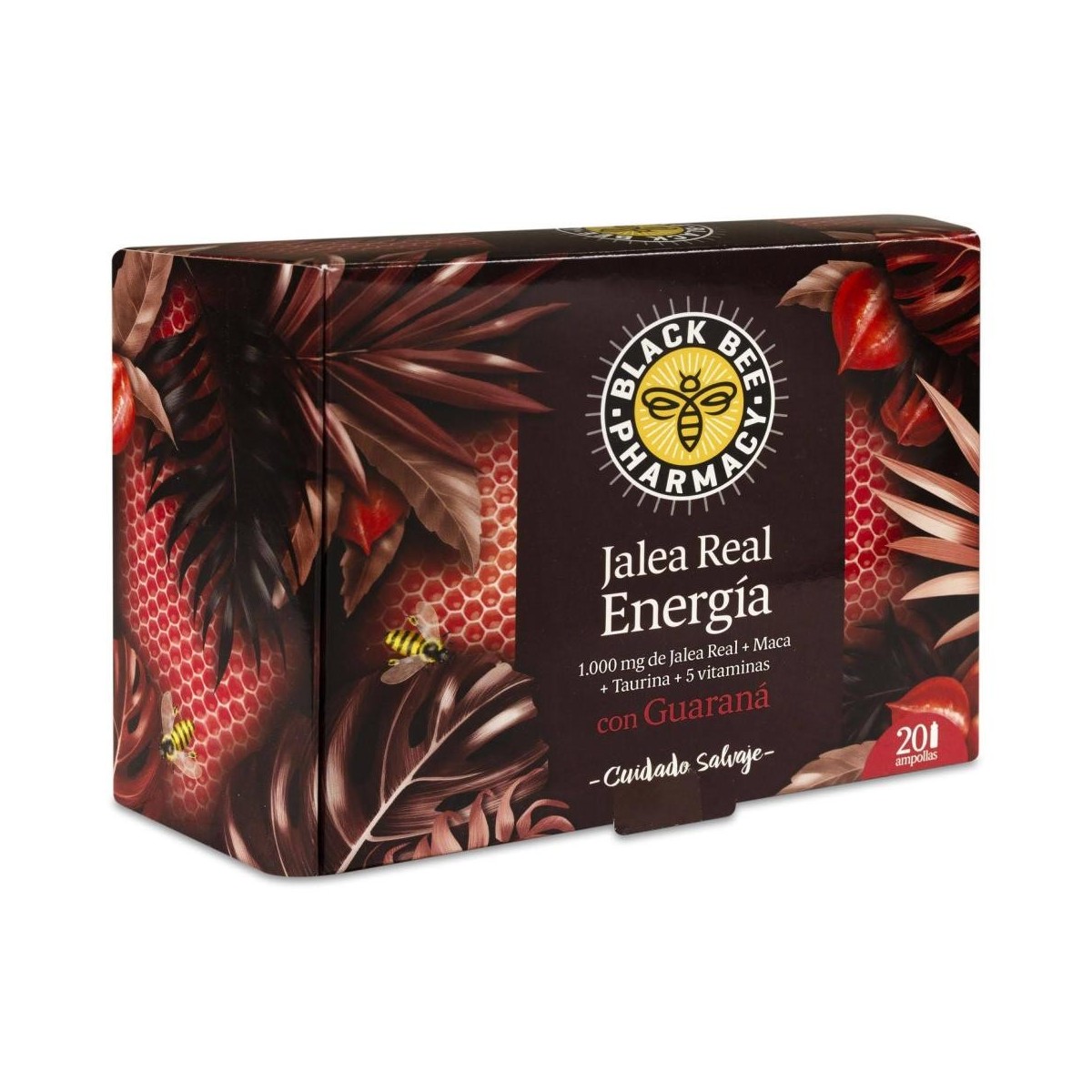 black bee jalea real energia 20 ampollas