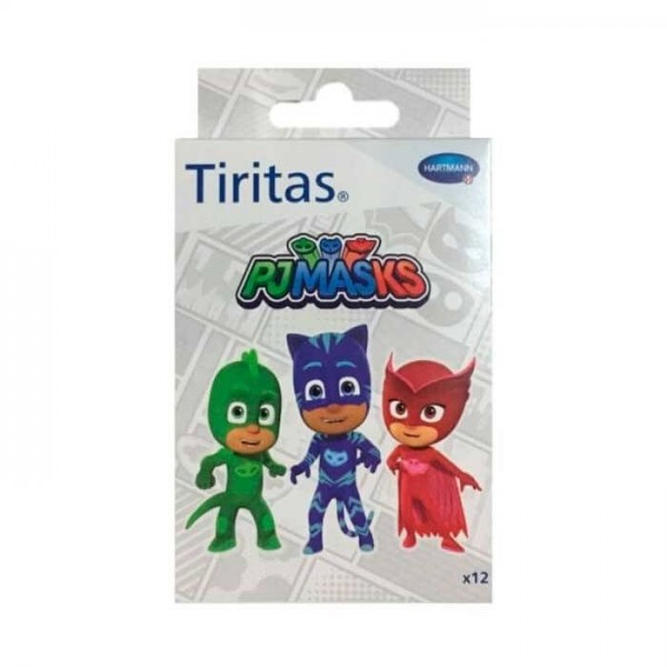 tiritas infantiles pj masks 12u