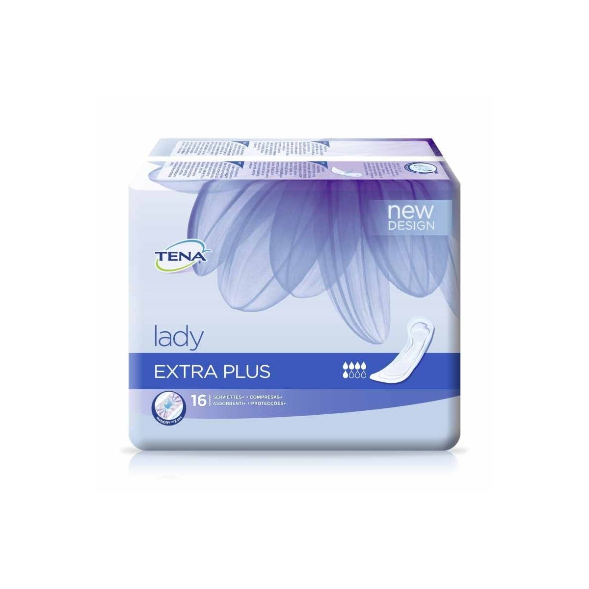 tena lady extra plus 16 compresas
