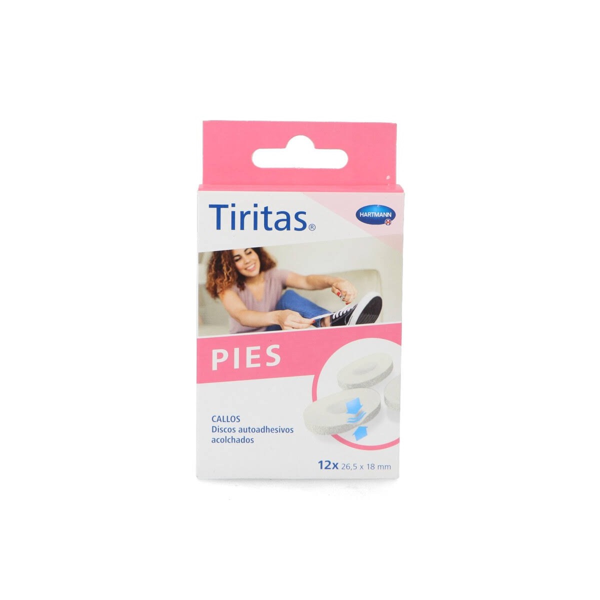 tiritas pies callos 12 uds