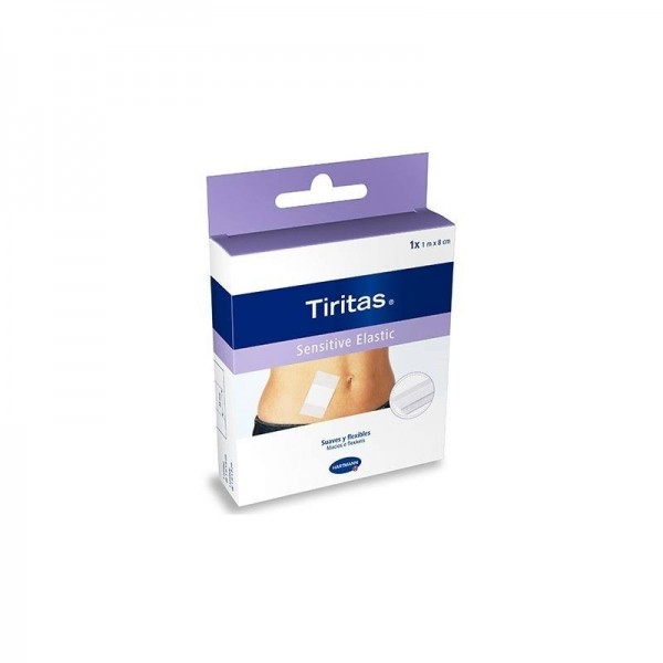 tiritas sensitive elastic 1m x 8cm