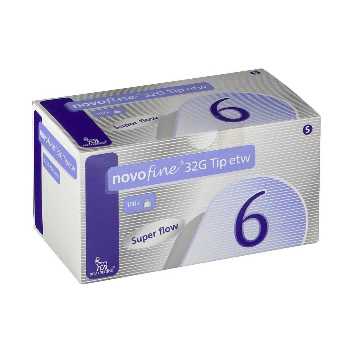 novofine 32g 6mm 100 agujas