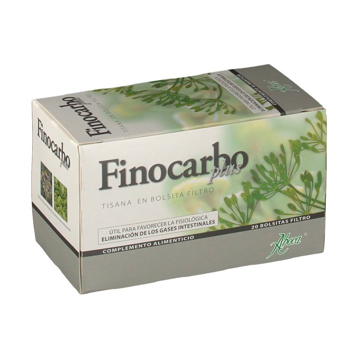 finocarbo plus tisana 20 bolsitas aboca