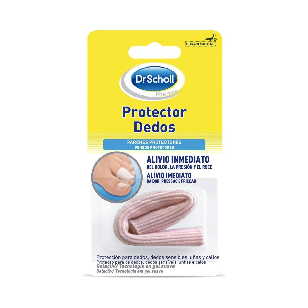 dr scholl tubo protector dedos