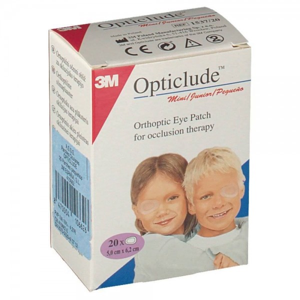 opticlude 20 parches pq