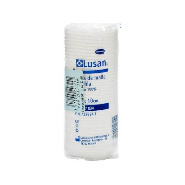lusan orillada venda malla 10 m x 10 cm 1 unidad