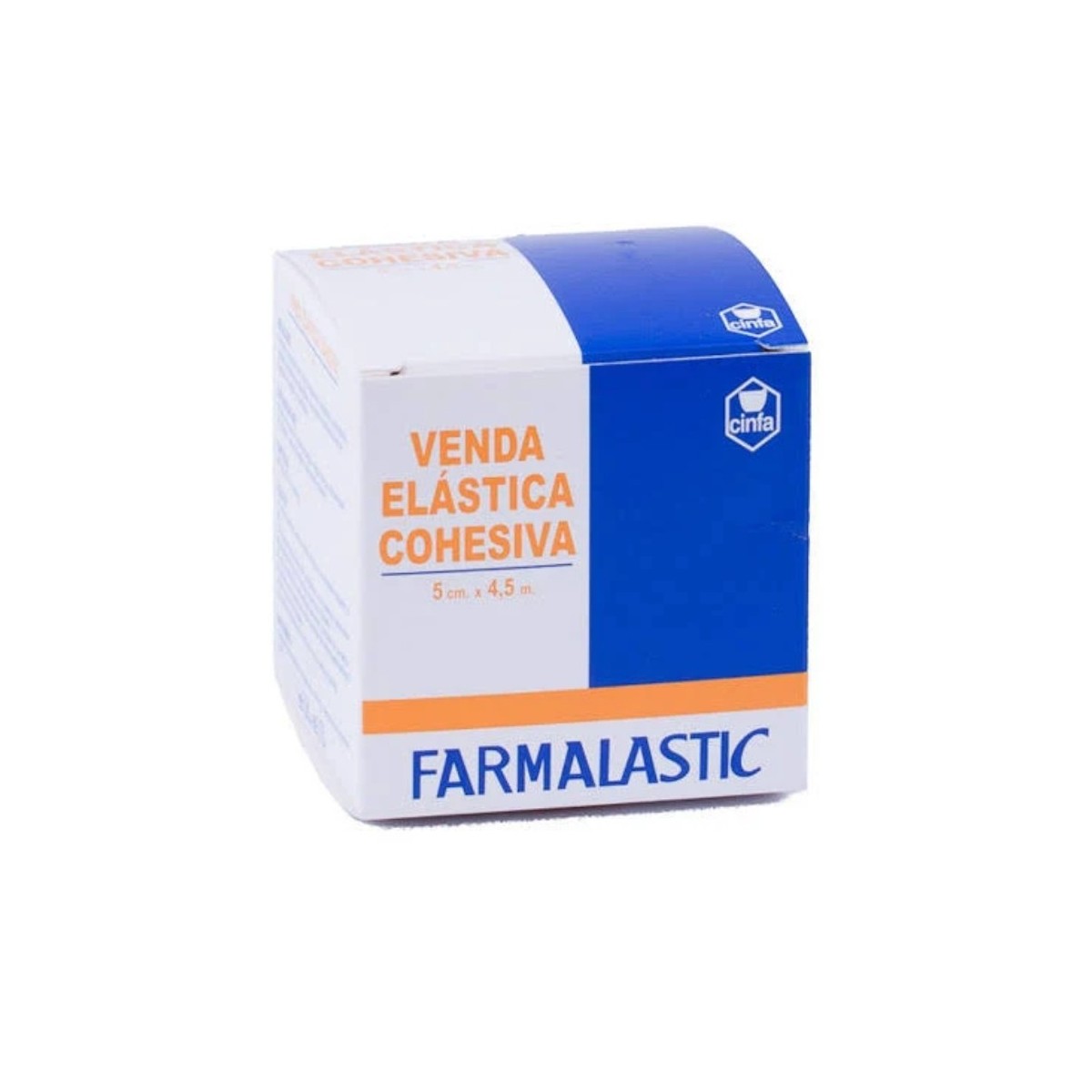 farmalastic venda elastica cohesiva 45m x 5cm beige
