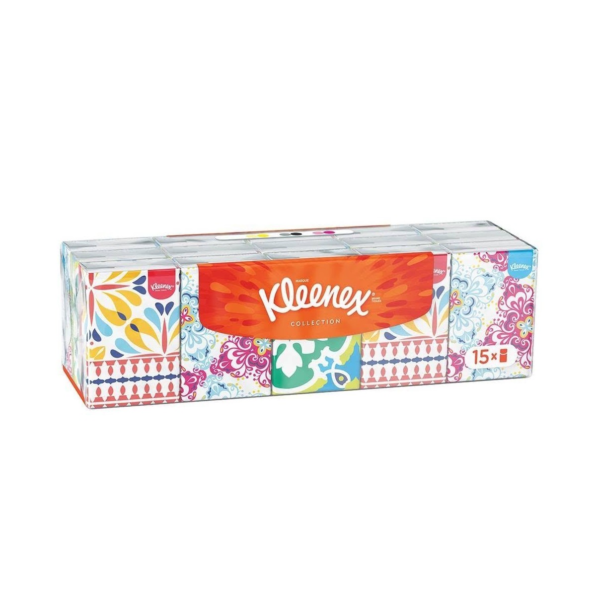 kleenex panuelos mini collection paquete 15 uds