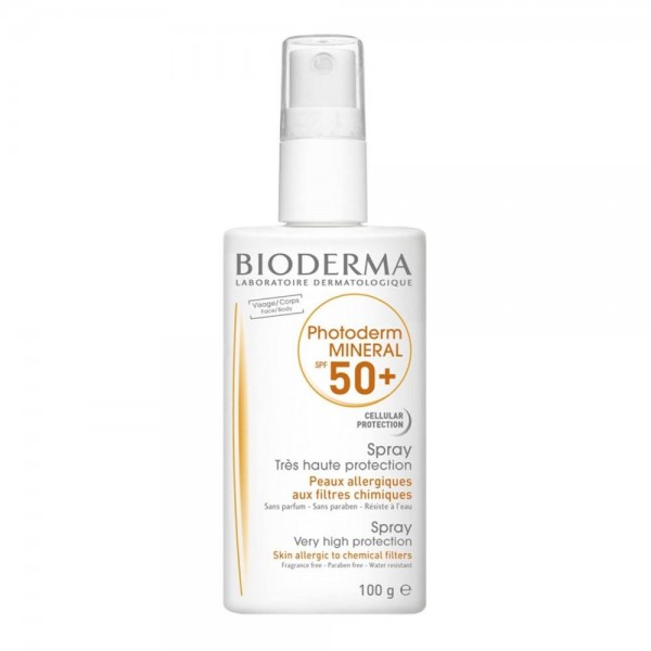 bioderma photoderm mineral spray spf50 100 ml
