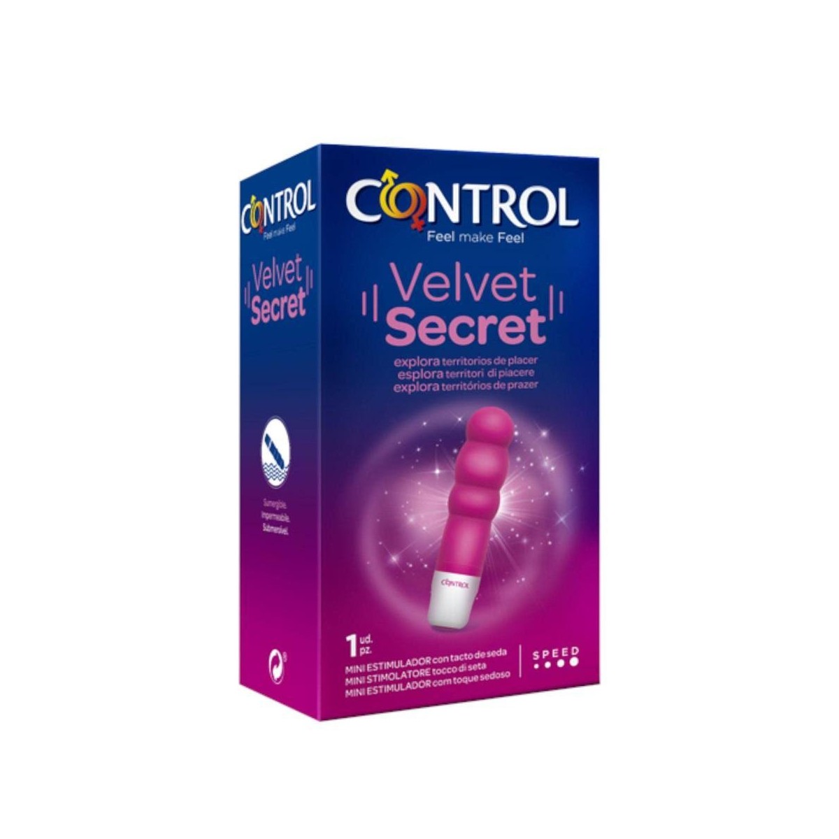 control velvet secret estimulador mini