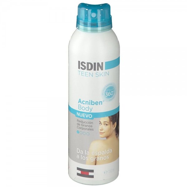 isdin teen skin acniben body spray 360 150 ml