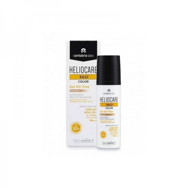 heliocare 360o color gel oil free bronze 50ml