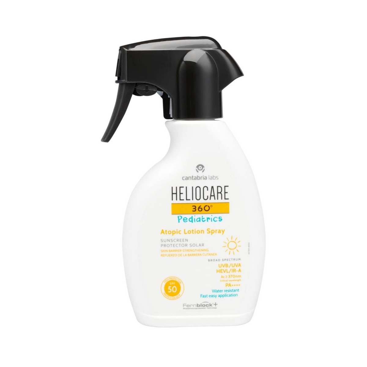 heliocare 360o pediatrics atopic lotion spray 250ml