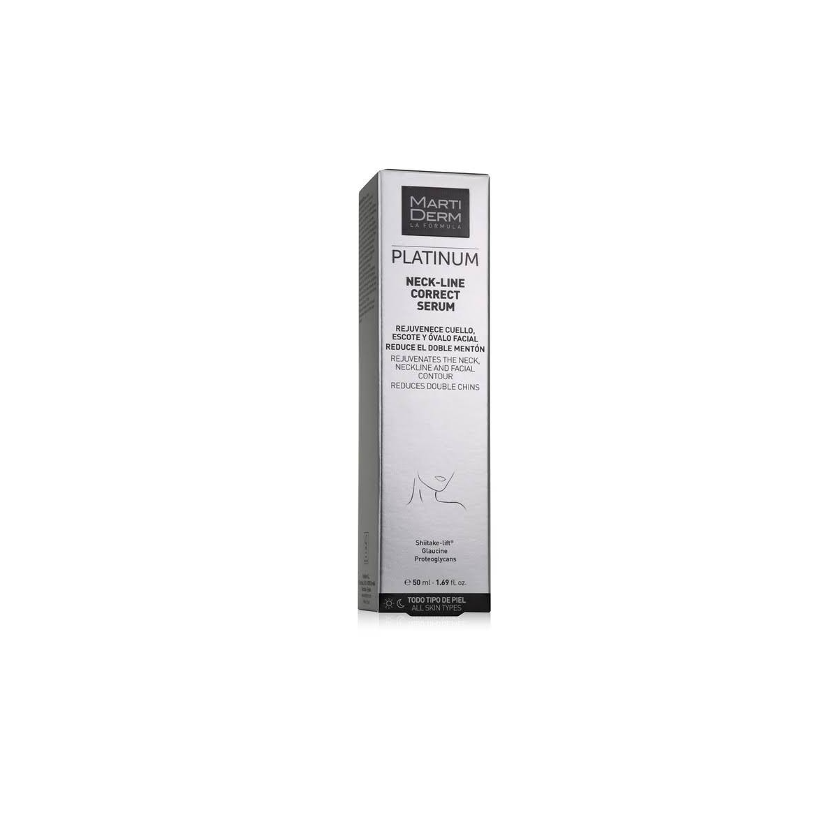 martiderm platinum neck line correct serum 50 ml