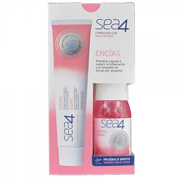 sea4 pasta dentifrica encias 75 ml
