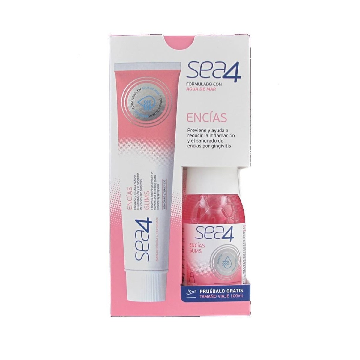 sea4 pasta dentifrica encias 75 ml