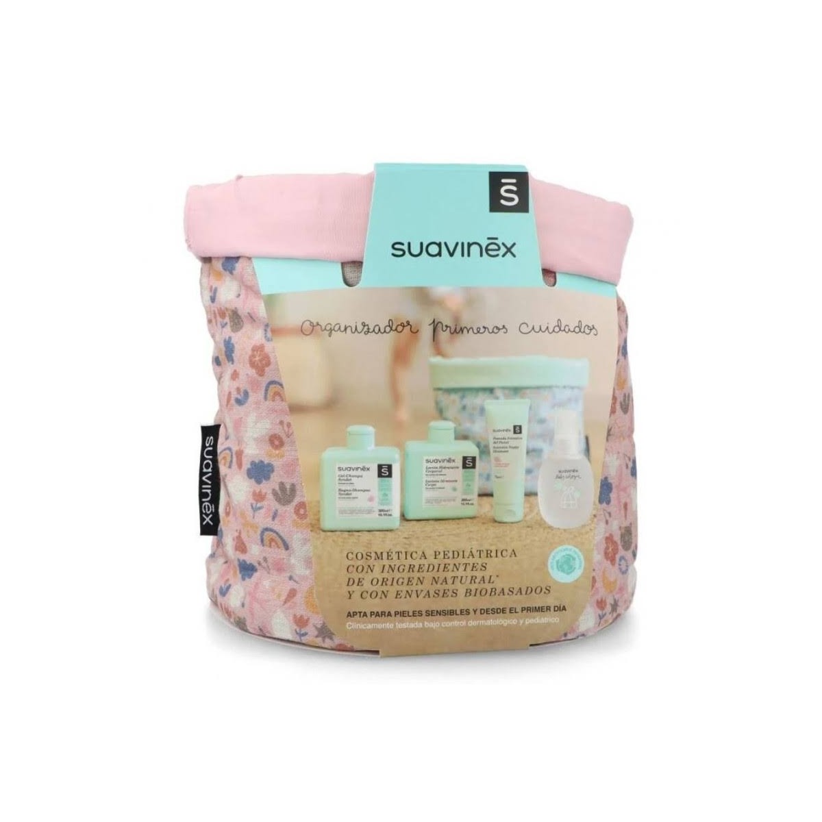 suavinex organizador primeros cuidados rosa