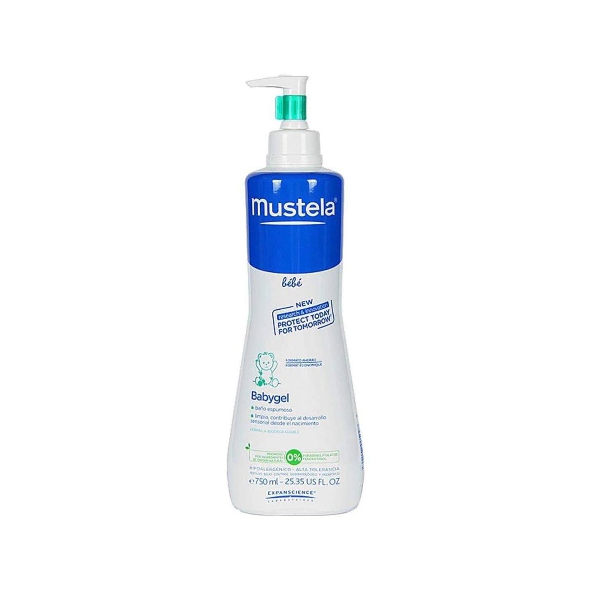 mustela babygel 750 ml