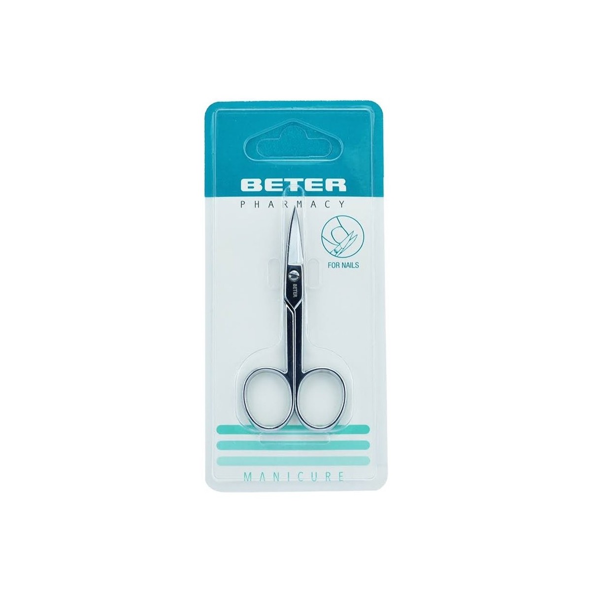 tijera beter unas manicura curva