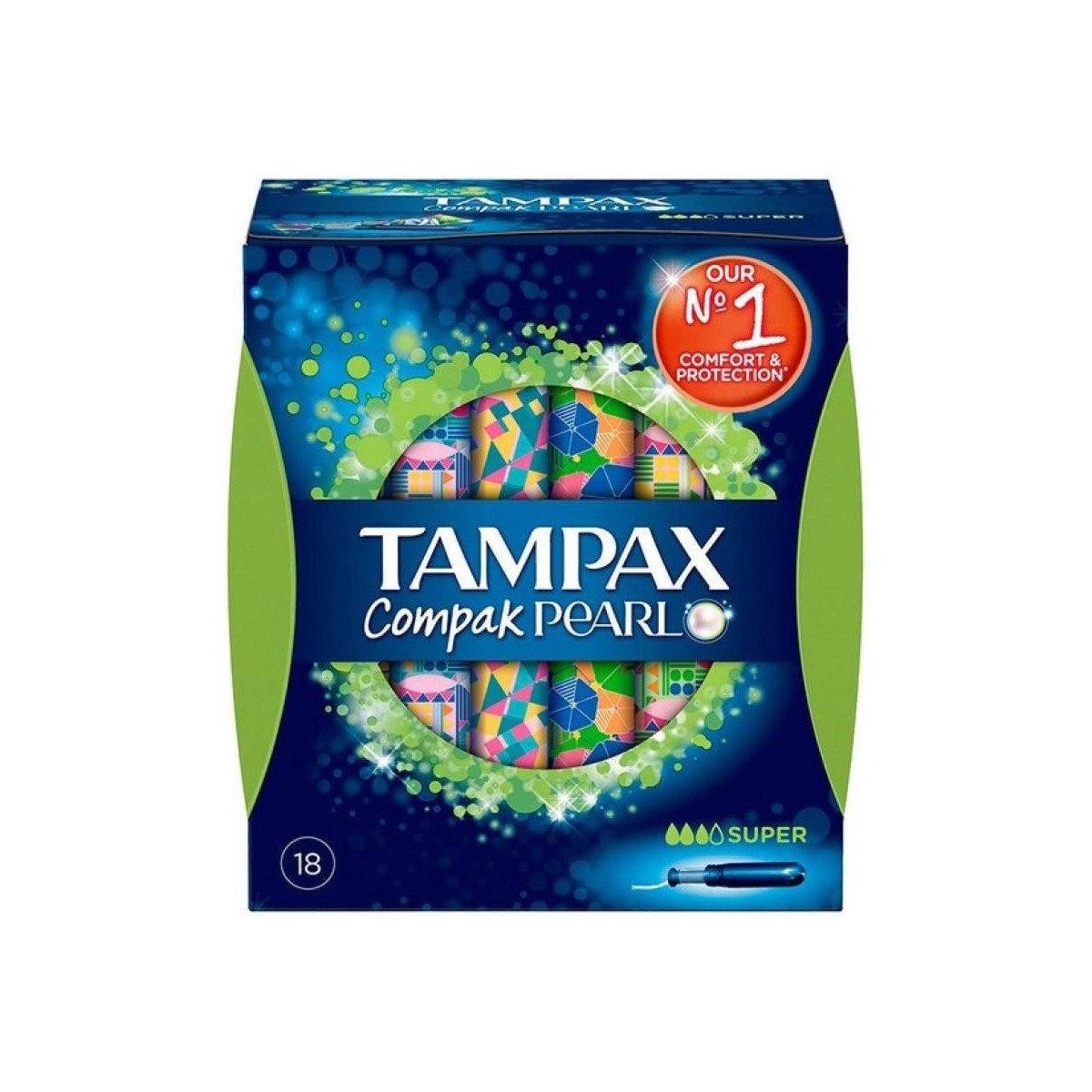 tampax compak pearl super 18