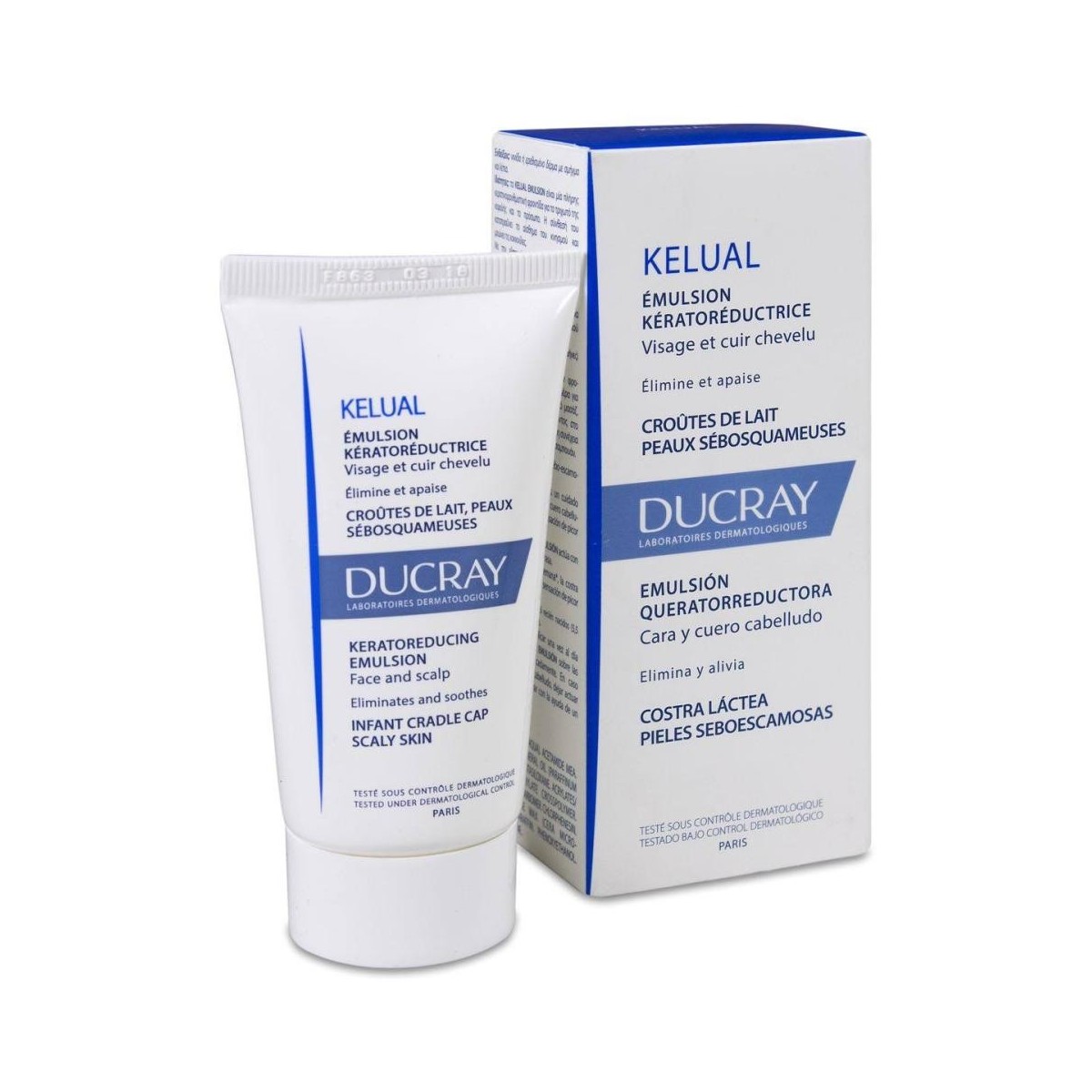 kelual emulsion 50 ml ducray