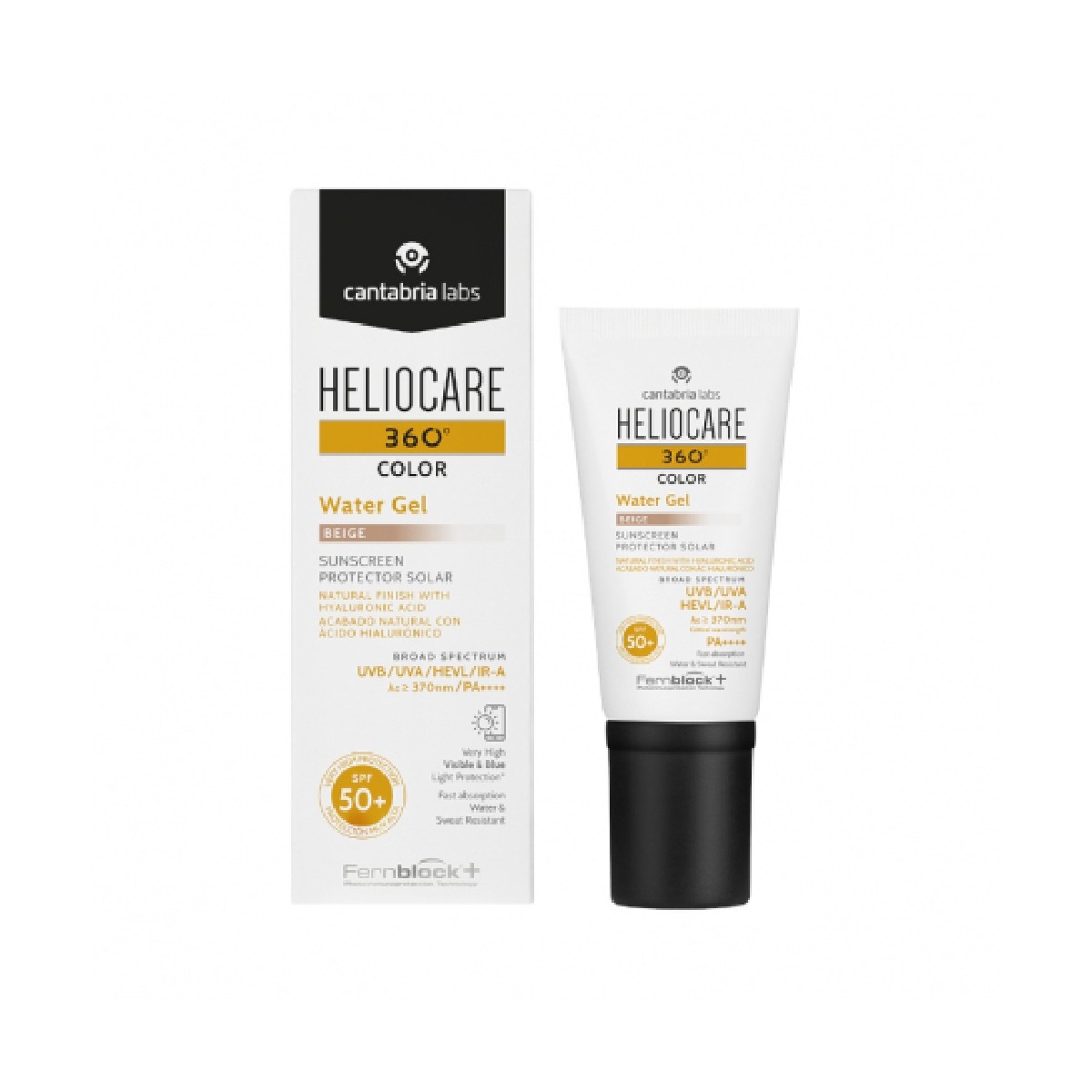 Heliocare 360 Color Water gel Beige SPF50+ 50ml