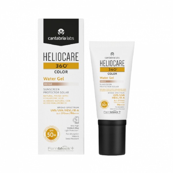 Heliocare 360 Color Water gel Beige SPF50+ 50ml