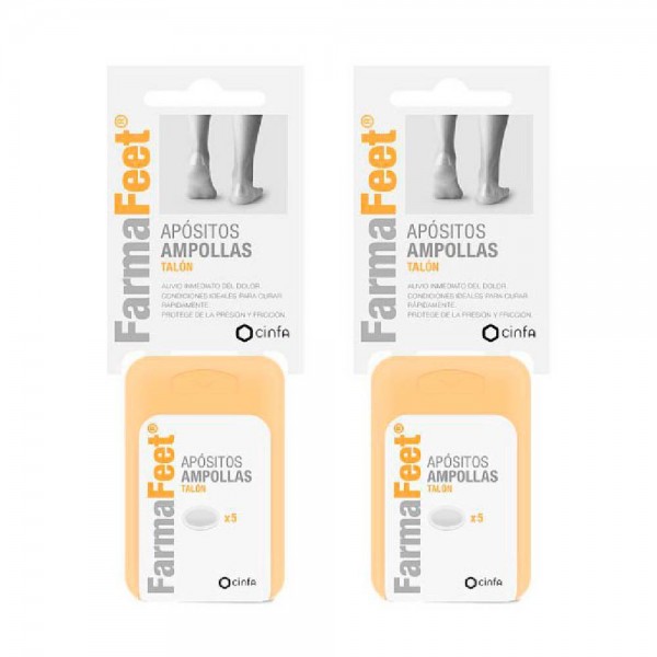 Farmafeet Apósitos Ampollas Talón Pack