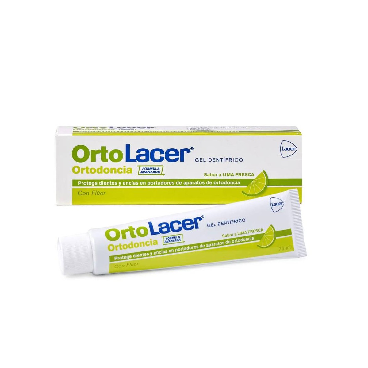 Lacer OrtoLacer gel dentífrico 75 ml