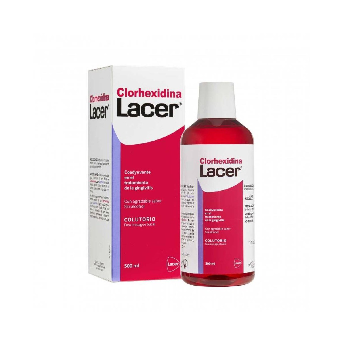 Lacer Clorhexidina colutorio 500 ml