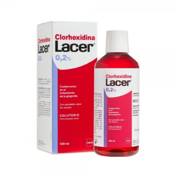 Lacer Clorhexidina 0,2% colutorio 500 ml