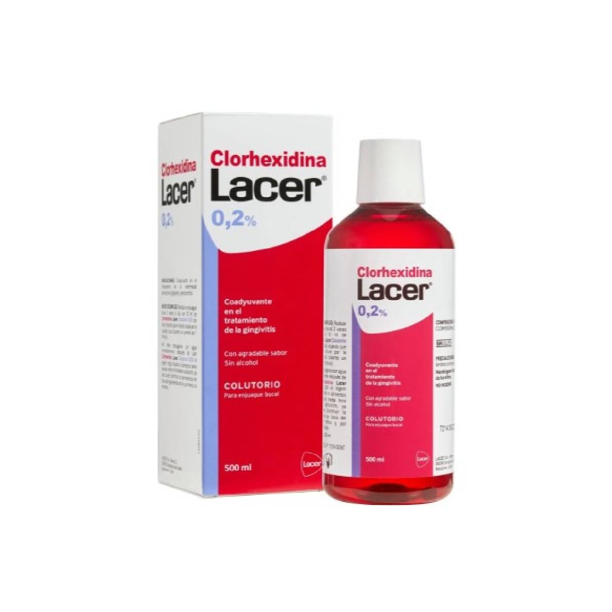 Lacer Clorhexidina 0,2% colutorio 500 ml