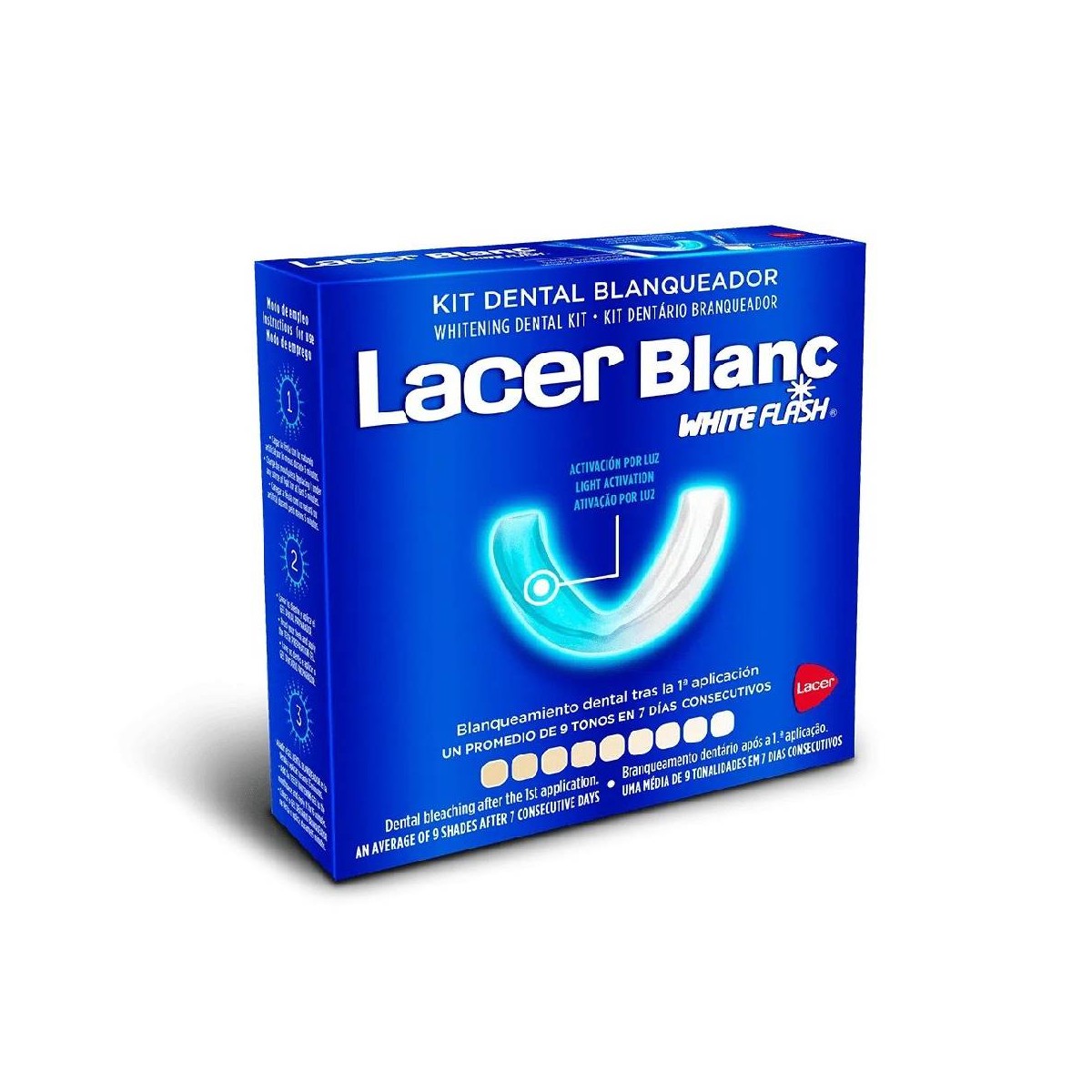 Lacer LacerBlanc White Flash Kit Blanqueador +...