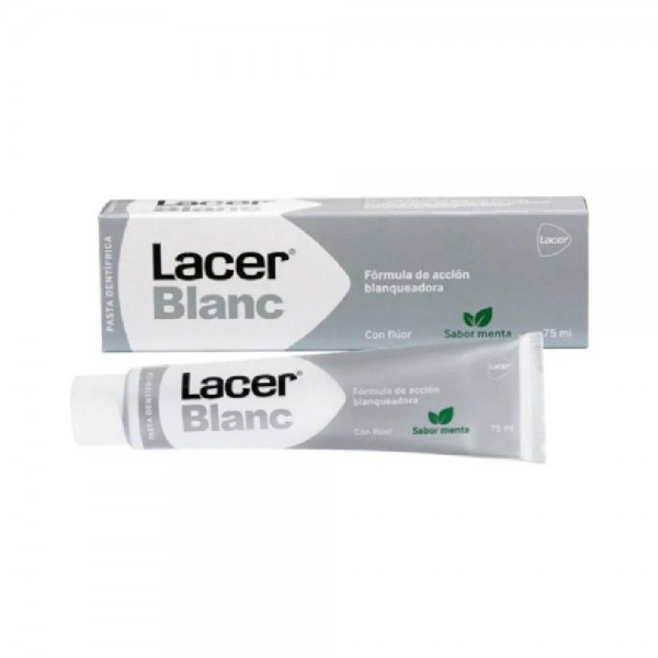 Lacer LacerBlanc White Flash Kit Blanqueador + LacerBlanc pasta dentífrica menta 75 ml