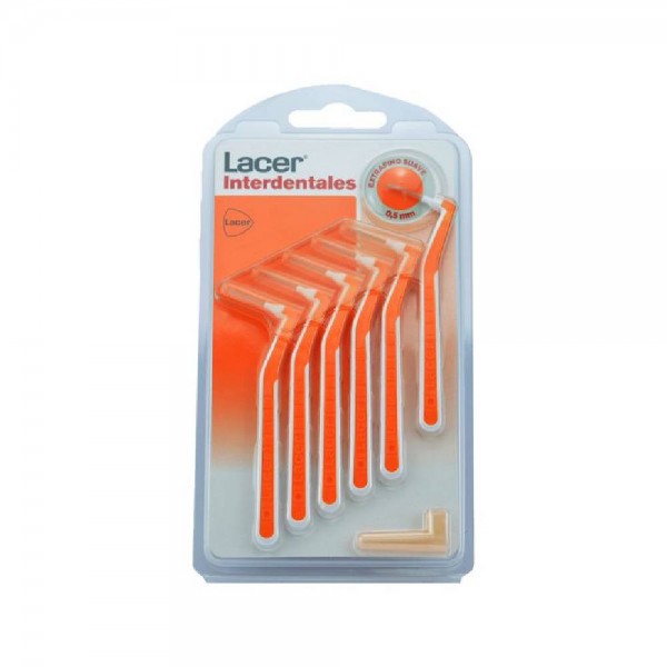 Lacer cepillo interdental extrafino suave 0.5mm 6 u
