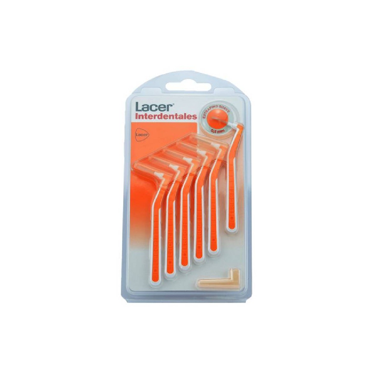 Lacer cepillo interdental extrafino suave 0.5mm...