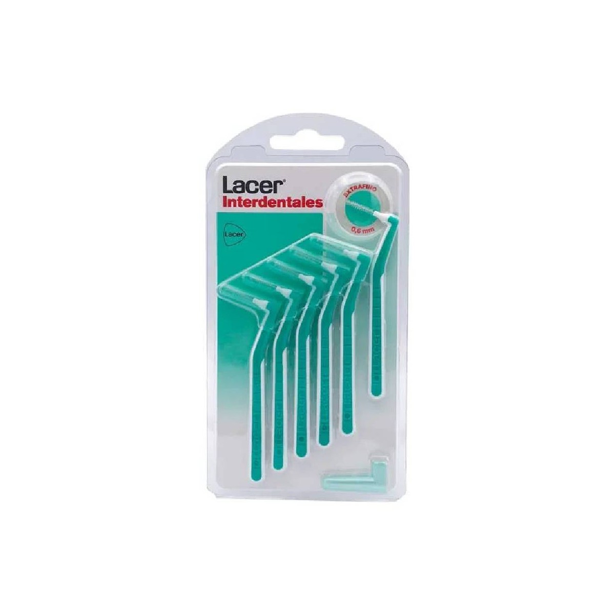 Lacer cepillo interdental extrafino 0.6 mm 6u