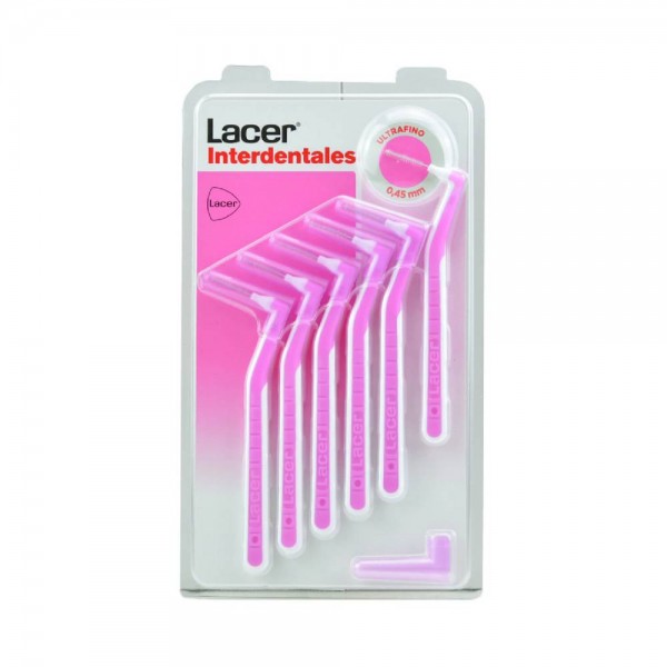 Lacer cepillo interdental ultrafino 0.45 mm 6 u