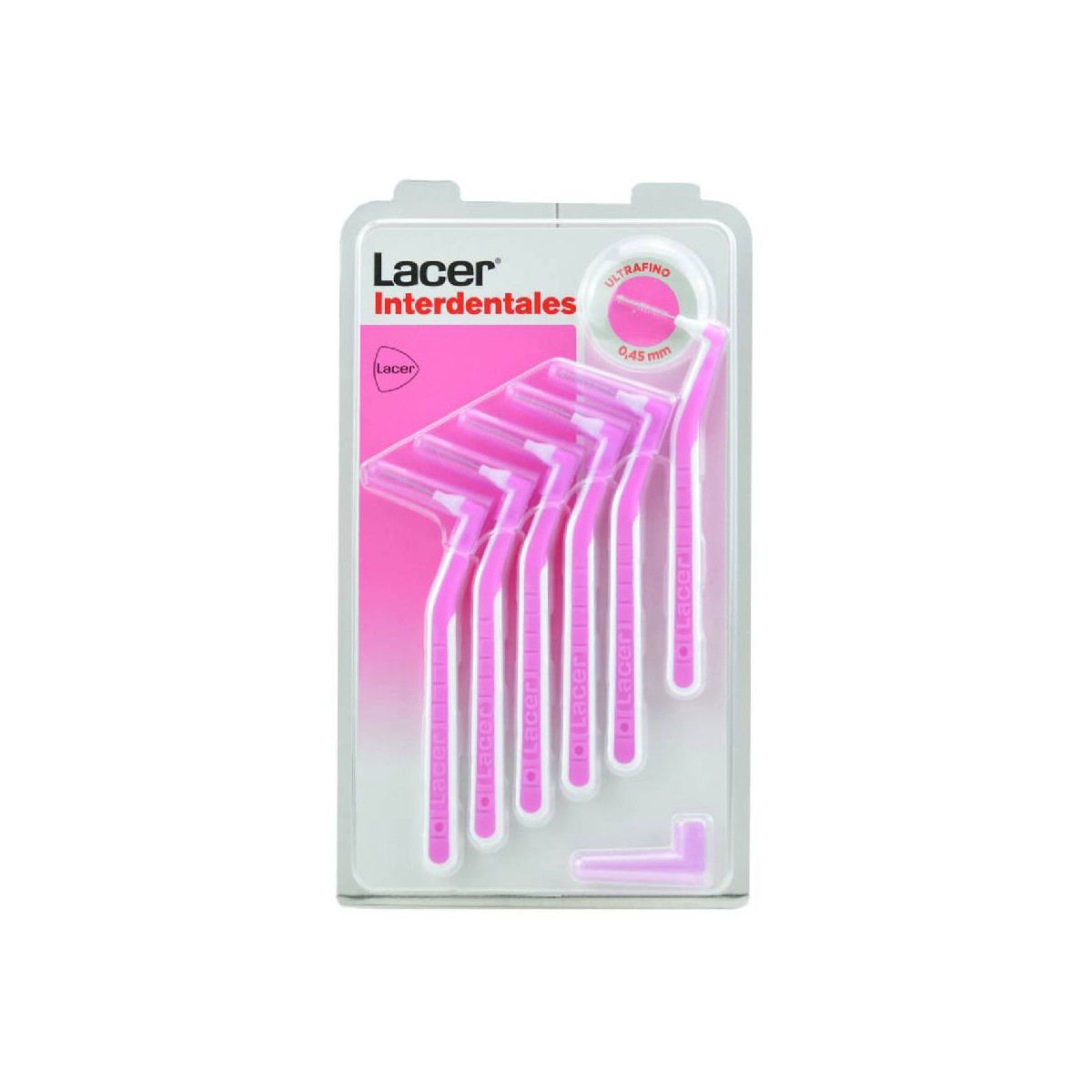 Lacer cepillo interdental ultrafino 0.45 mm 6 u