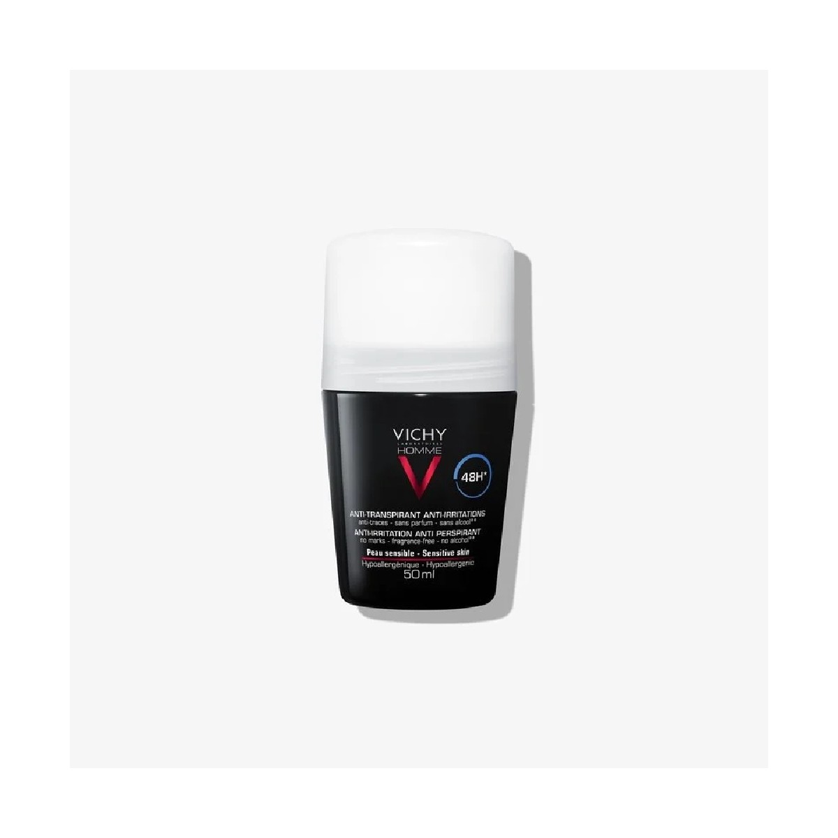 Vichy Homme Antitranspirante 48h piel sensible...