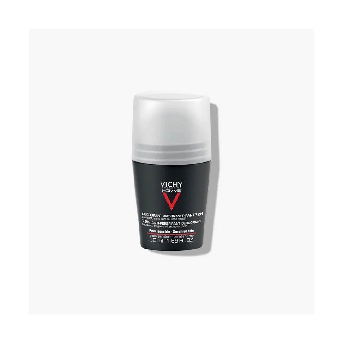Vichy Homme Antitranspirante 72h Roll-On 50 ml