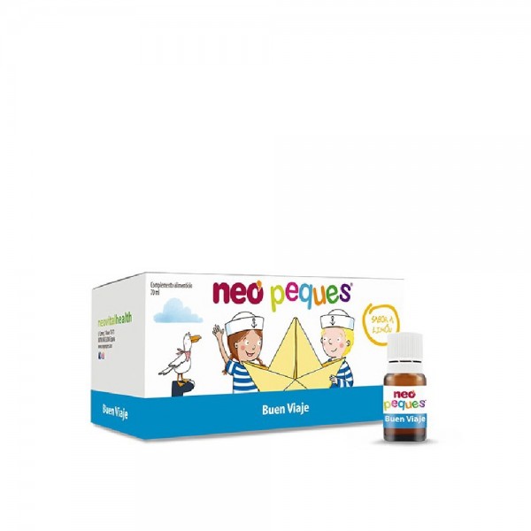 Neo peques Buen viaje 7 viales de 10 ml sabor limón