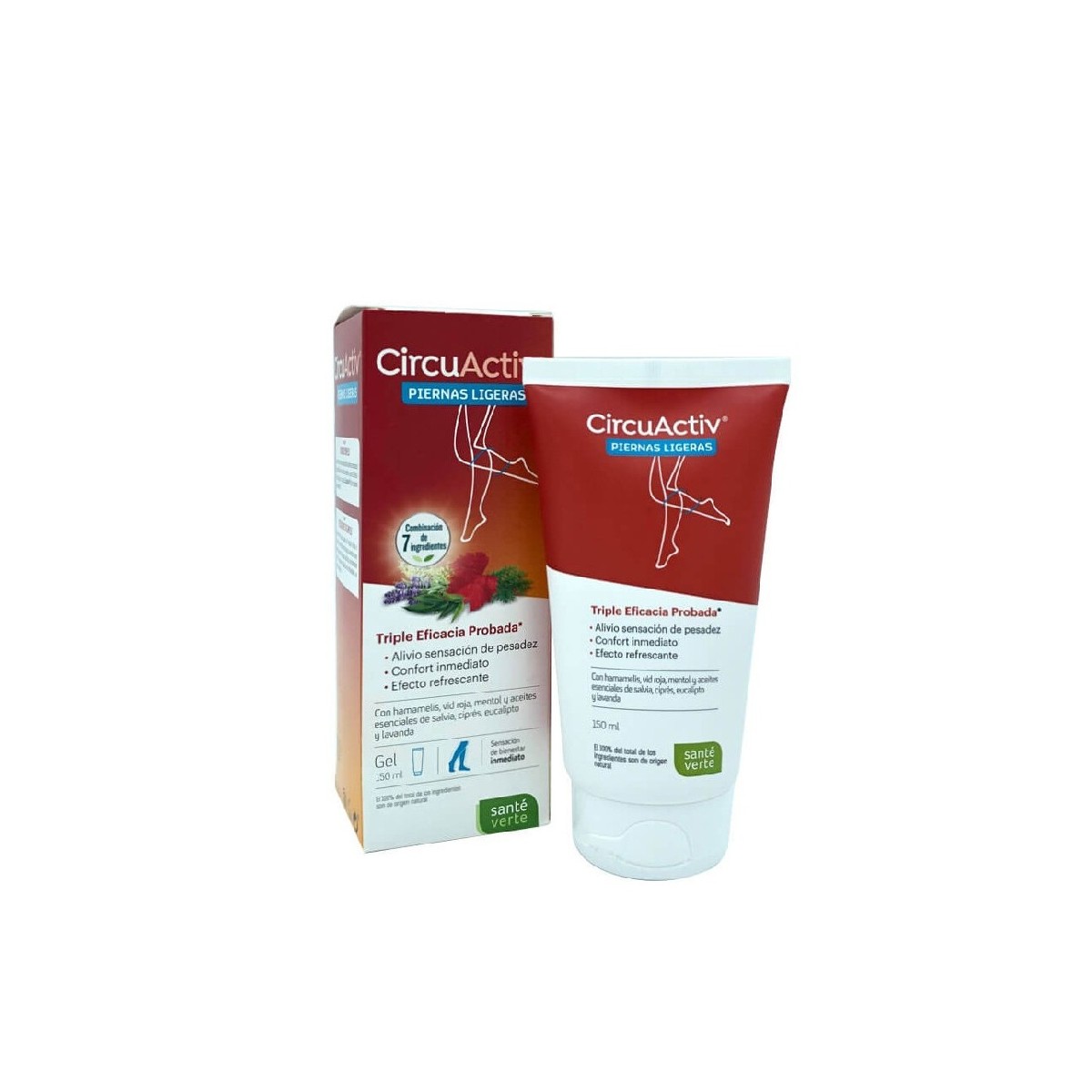 Santé Verte CircuActiv piernas ligeras gel 150 ml