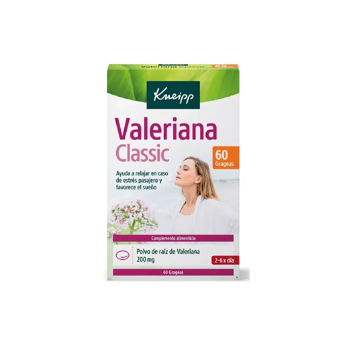 Kneipp Valeriana Classic 60 Grageas