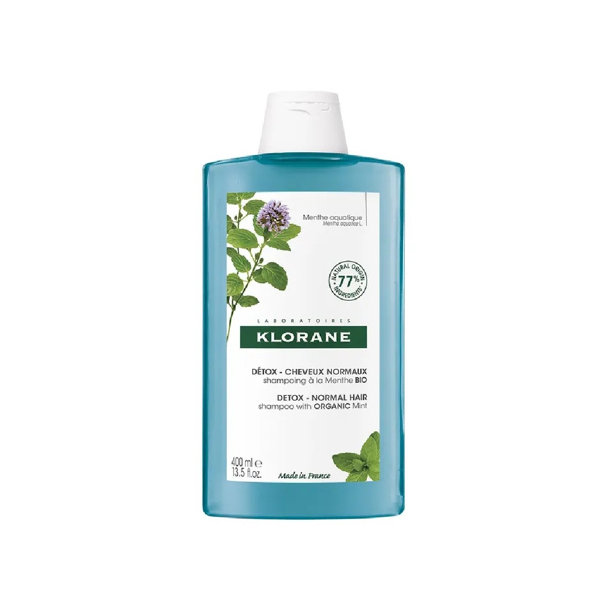Klorane Champú a la menta Bio 400ml
