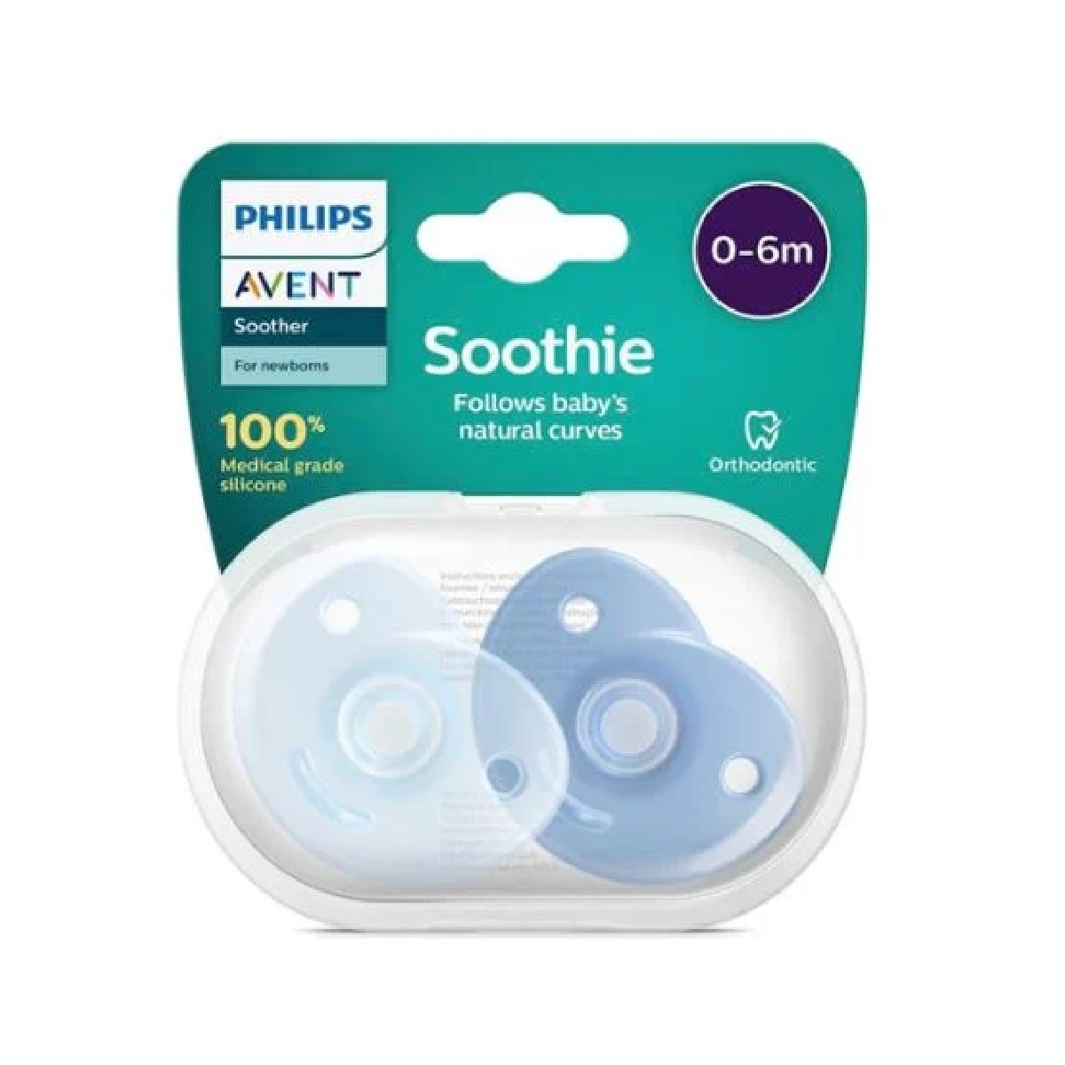 Avent chupete Soothie 0-6 m