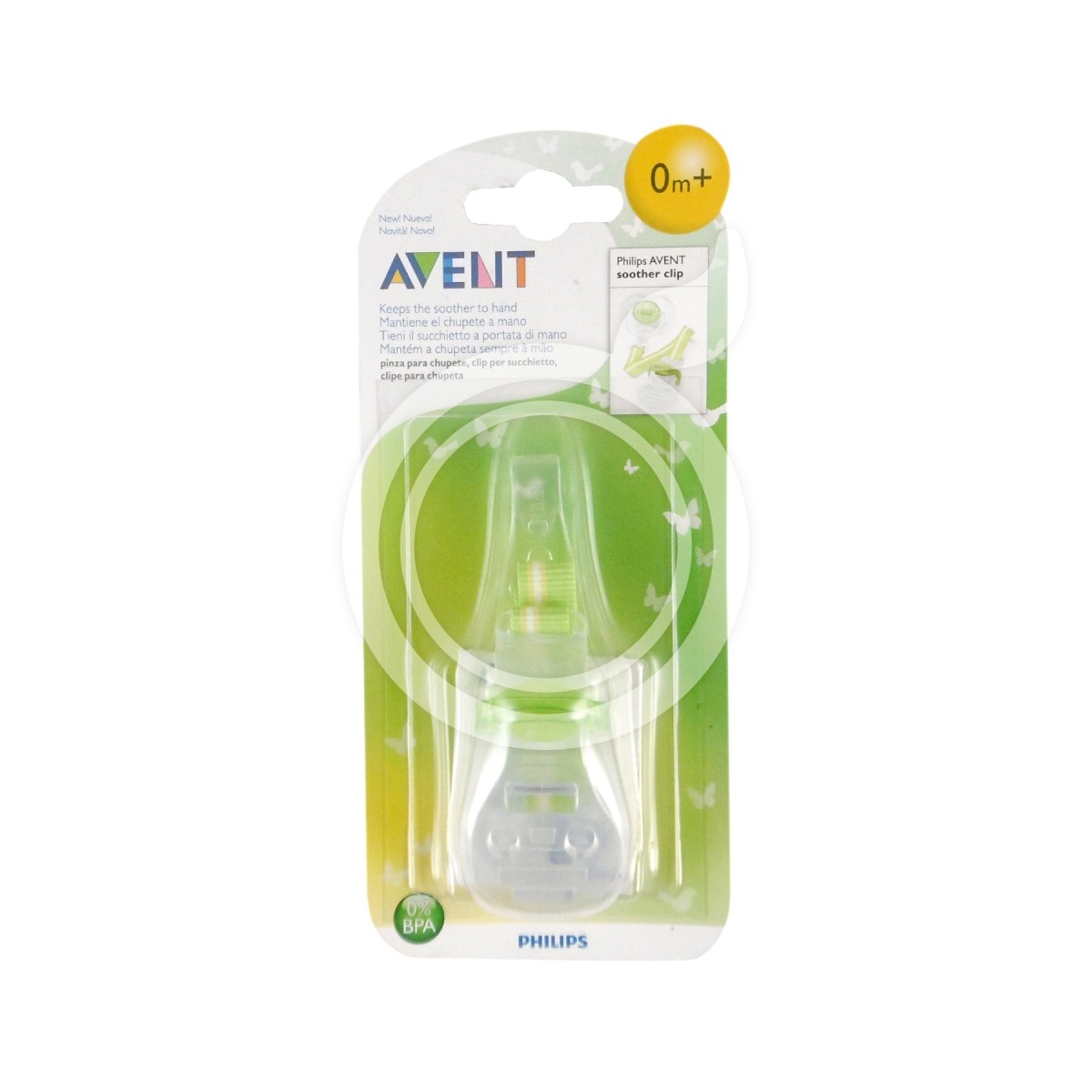Avent pinza cinta para chupete con clip