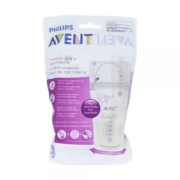 Avent bolsas de almacenamiento de leche materna